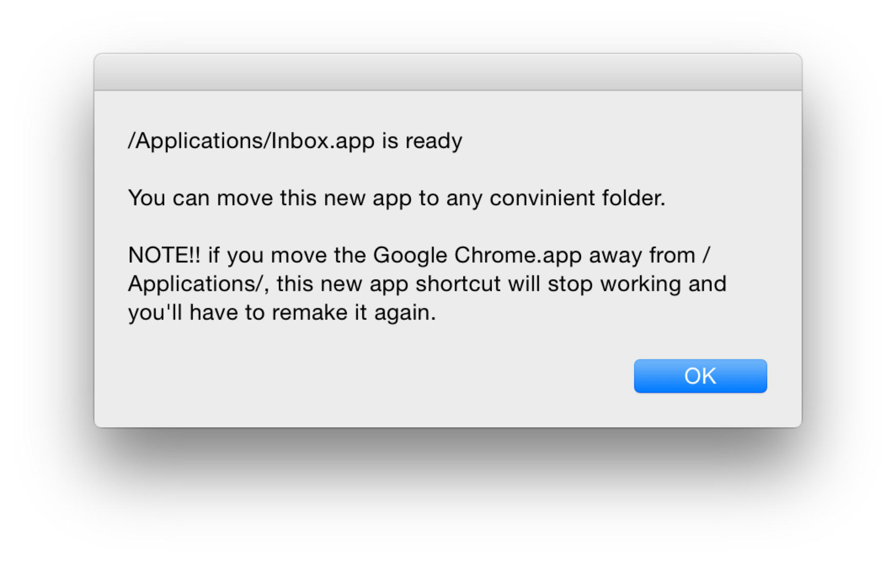 get go for gmail in mac dock